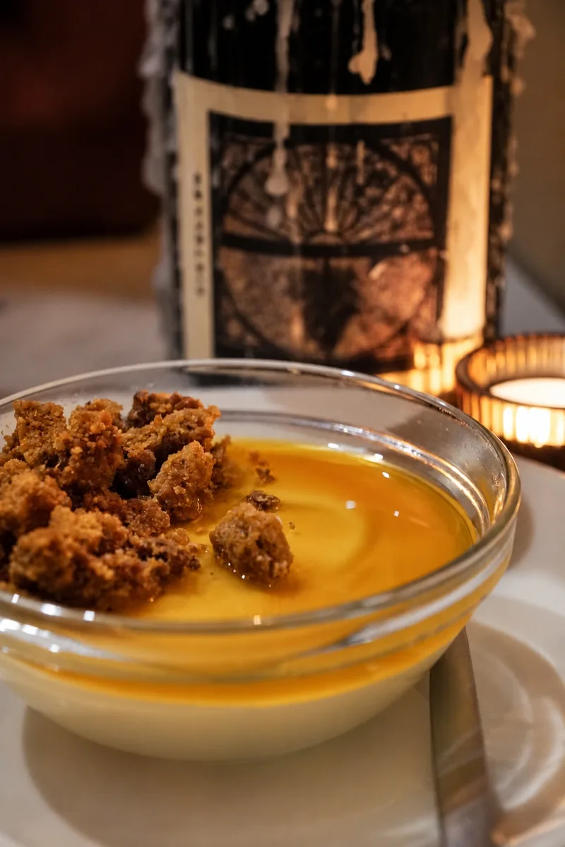 Postre de maracuyá